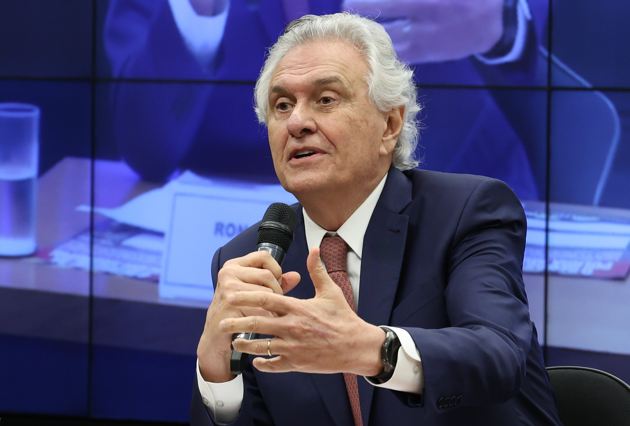 Governo de Goiás informou que Caiado participa do evento sobre mineirais críticos e terras raras a convite de Marco Rubio.