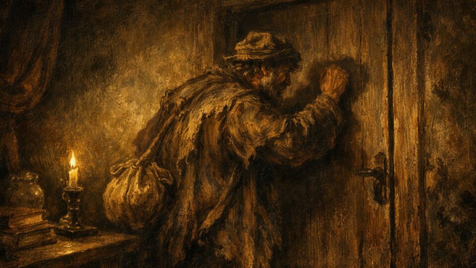 Você não vai acreditar em quem bateu à minha porta