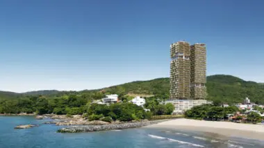 Empreendimento Namar Phacz Home, em Porto Belo (SC), é um dos símbolos do mercado imobiliário cada vez mais aquecido da cidade.