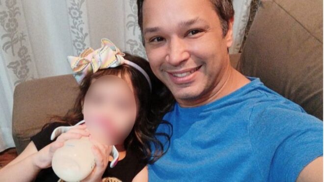 Esquerdista que caminhou com Nikolas passou a apoiar a direita após ser afastado da filha