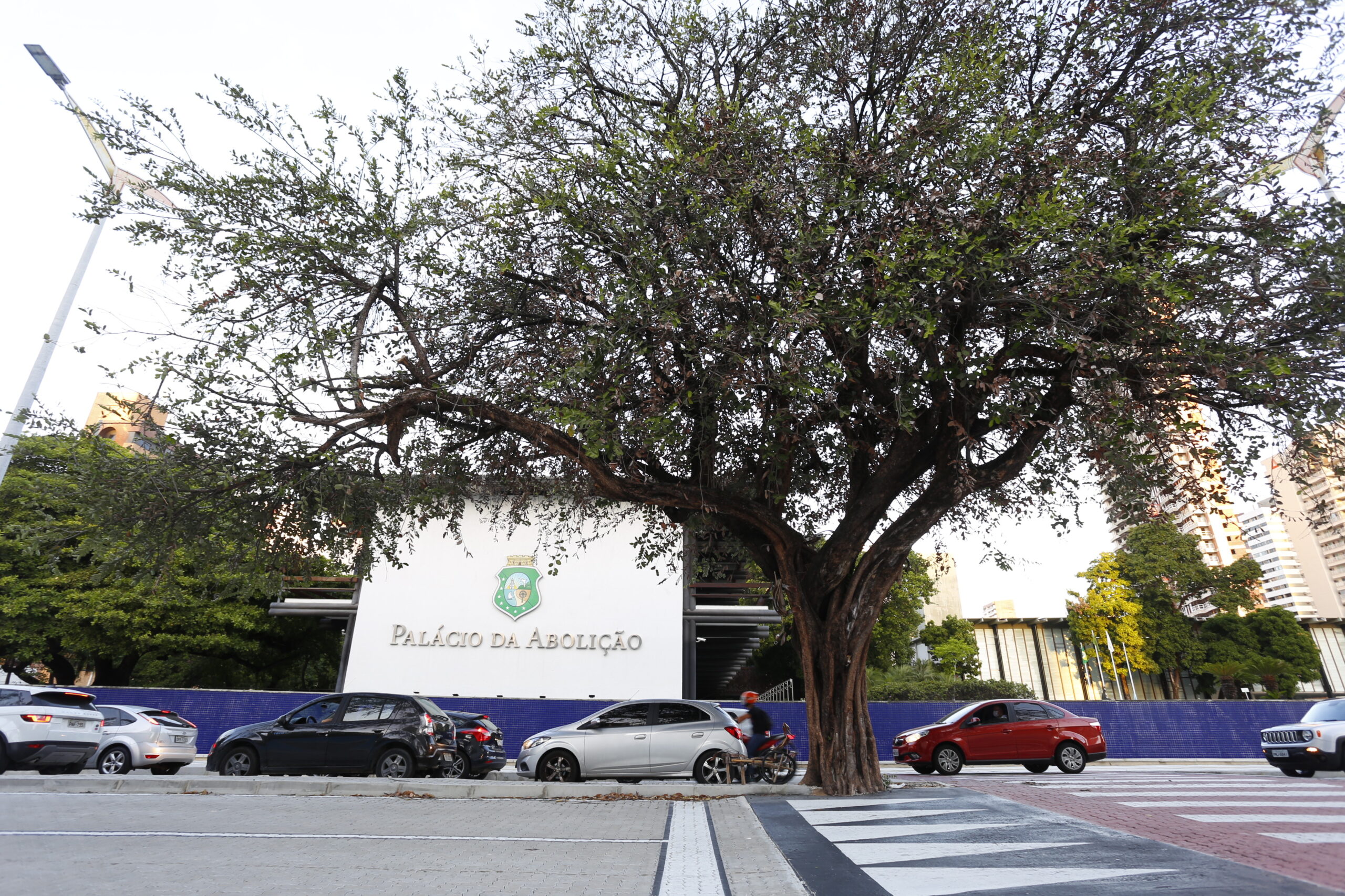 Palácio da Abolição, em Fortaleza, sede do governo do Ceará.