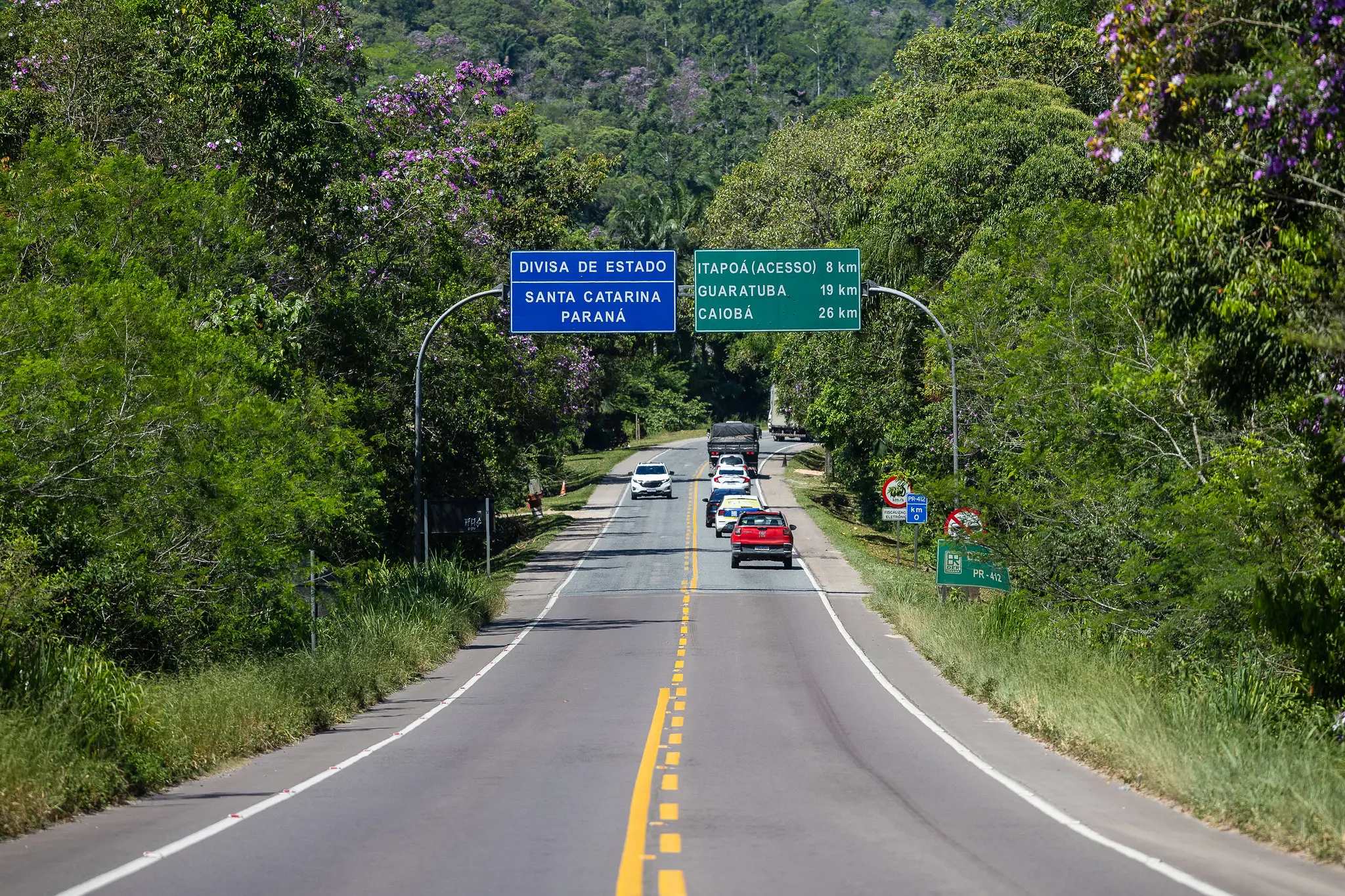 SC-416, em Santa Catarina