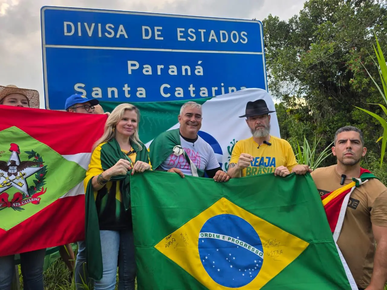Caminhada em defesa da anistia aos condenados pelo 8 de janeiro e a Jair Bolsonaro avança pelo Sul do país.
