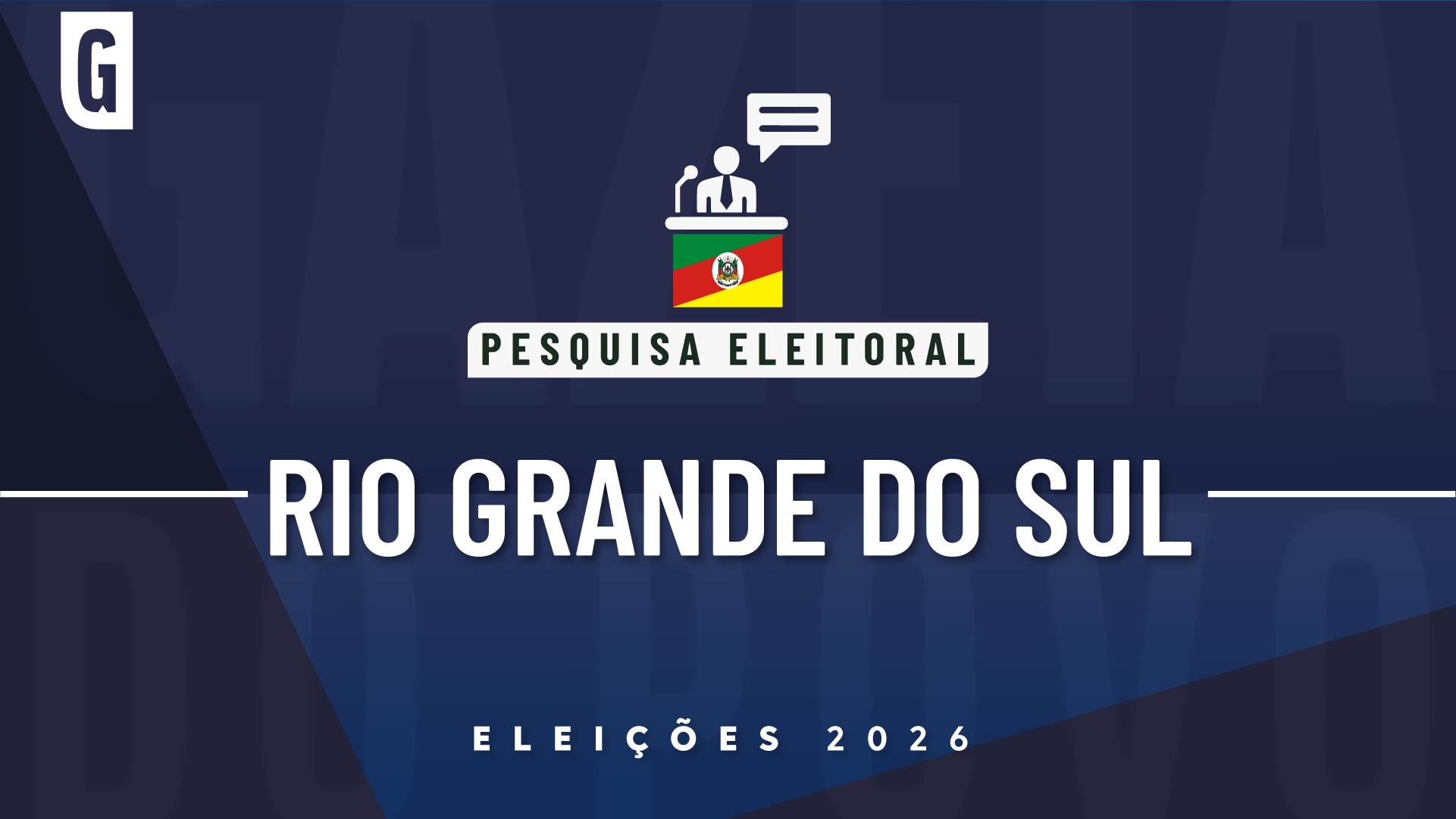 O instituto Futura Inteligência entrevistou 800 pessoas sobre a intenção de voto ao governo estadual e ao Senado por Rio Grande do Sul.