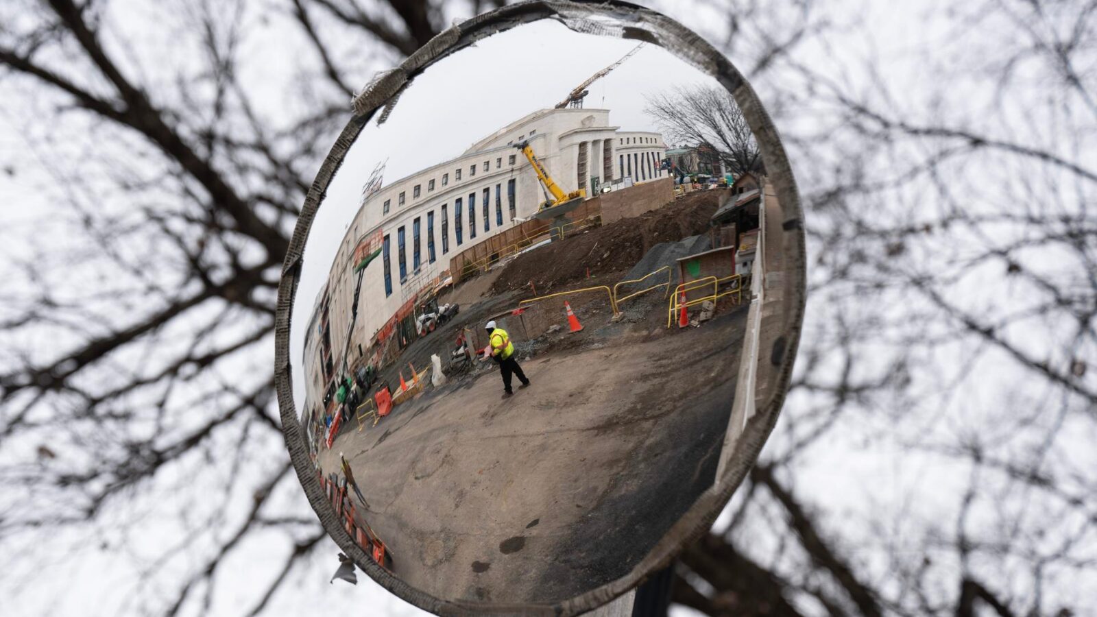 Sede do Federal Reserve, o Banco Central dos EUA, fotografada em dezembro de 2025.