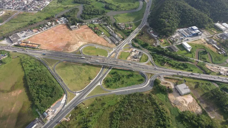 obras em rodovias de SC