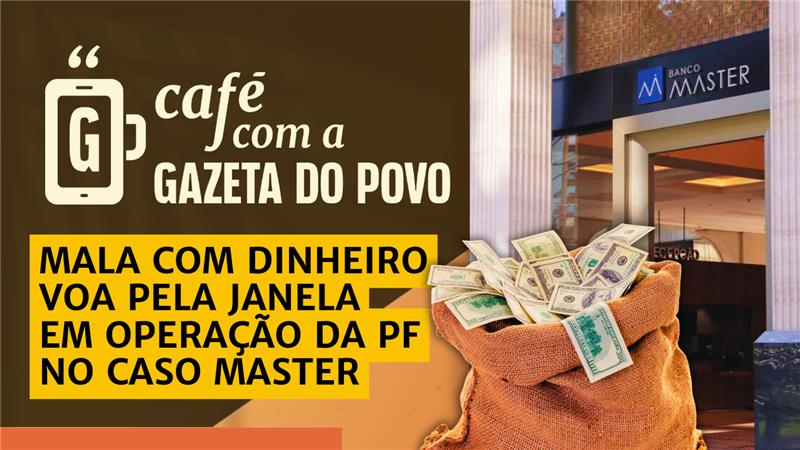 Mala de dinheiro é jogada pela janela em operação da PF no Caso Master