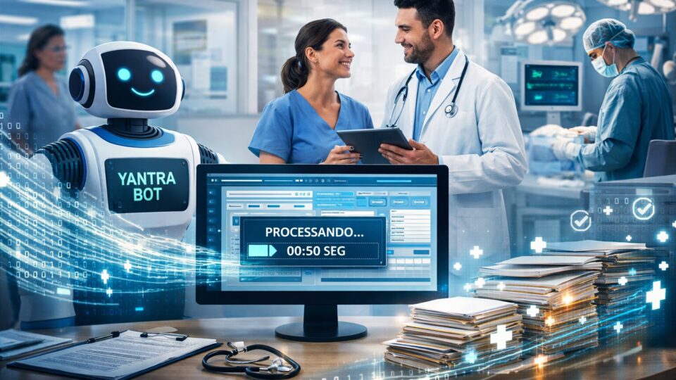 Para tirar a burocracia do caminho da medicina, startup cria robô que processa contas em 50 segundos