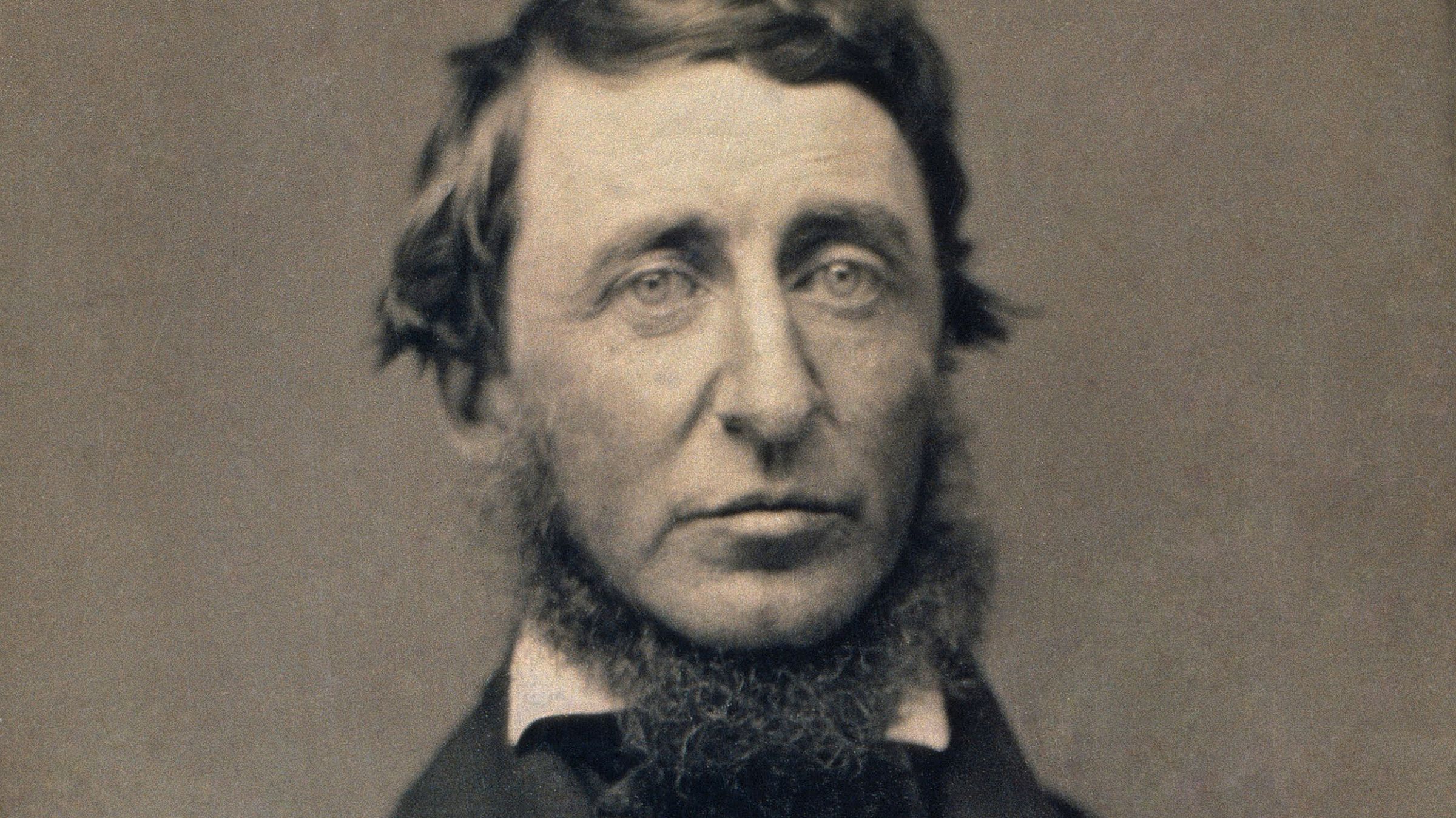 O filósofo Henry David Thoreau.