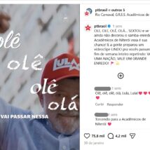 Cármen liberou samba de Lula, mas viu situação “excepcionalíssima” para censurar Brasil Paralelo Imagem referente a matéria