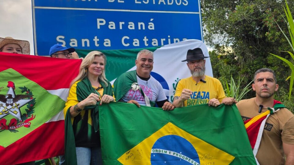 Caminhada pela anistia chega ao Paraná como ato apartidário contra “ditadura da toga”