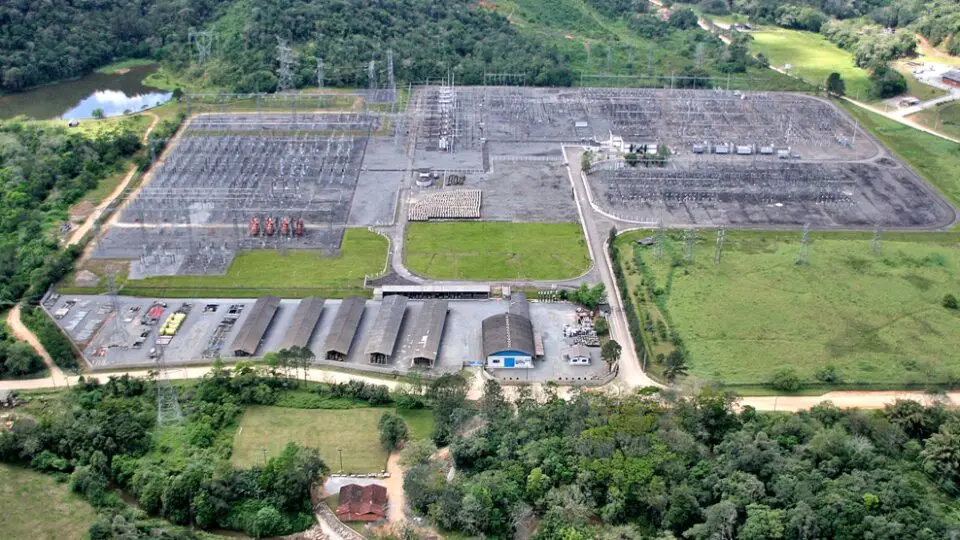 Subestação de Blumenau da Axia Energia.