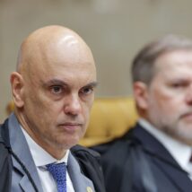 Os ministros que se complicam cada vez mais no caso Master: Moraes e Toffoli. Imagem referente a matéria