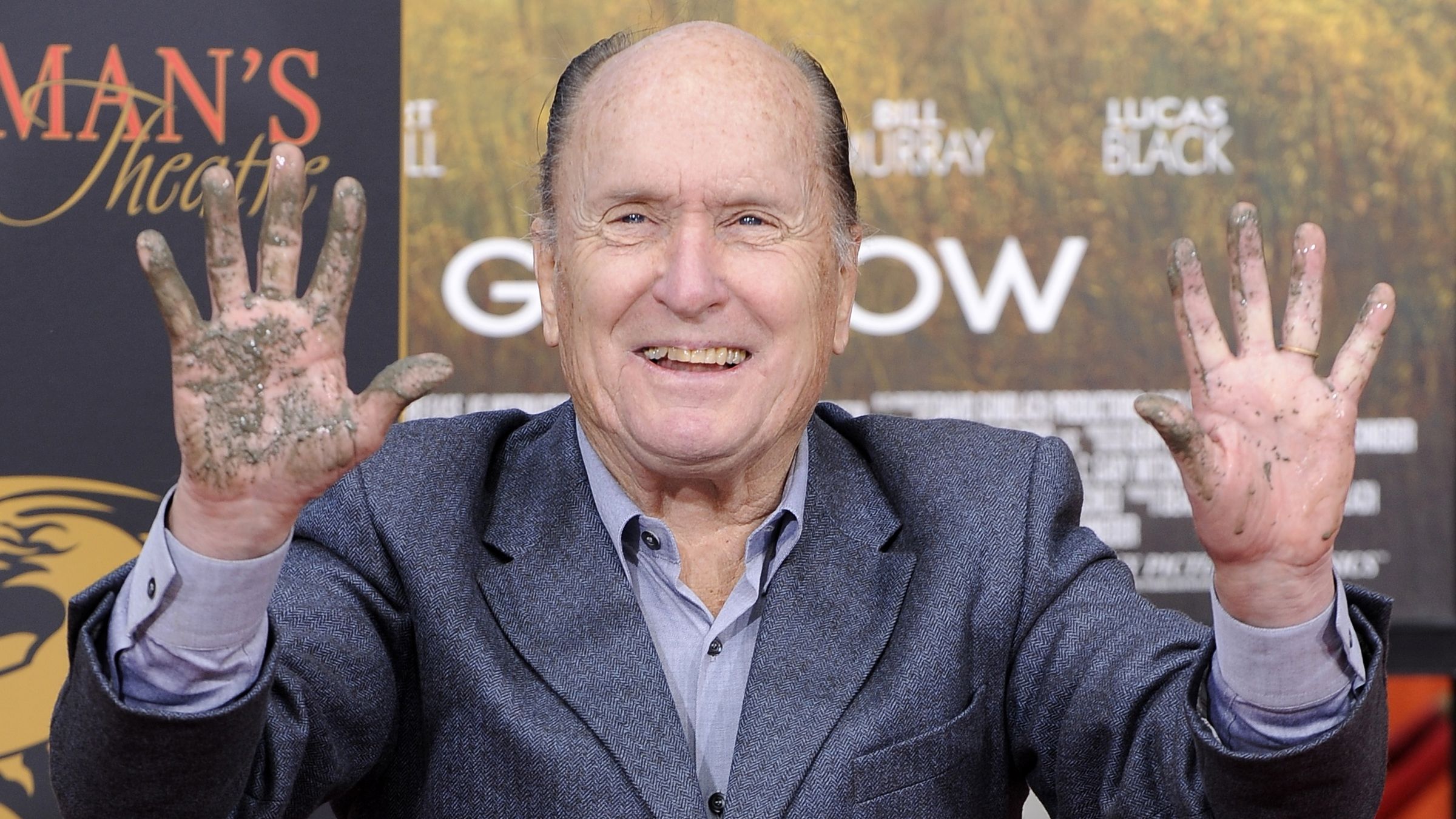 Robert Duvall em foto de 2011, durante cerimônia da Calçada da Fama de Hollywood.