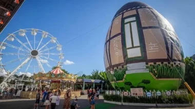 Osterfest 2026 ,em Pomerode, detém o maior ovo decorado do mundo