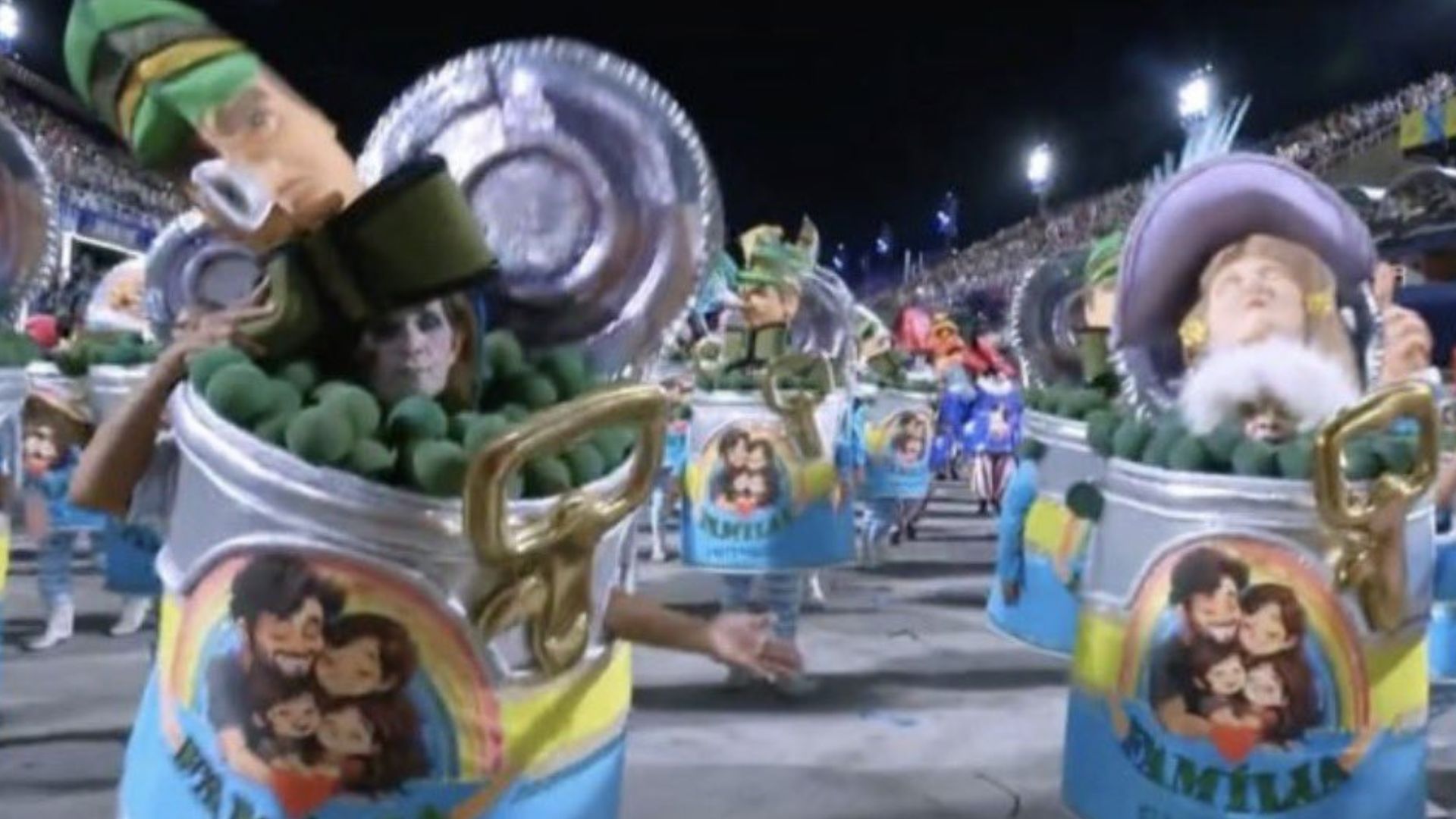 Ala das famílias em conserva: é muita fragilidade se ofender com uma bobagem dessas.