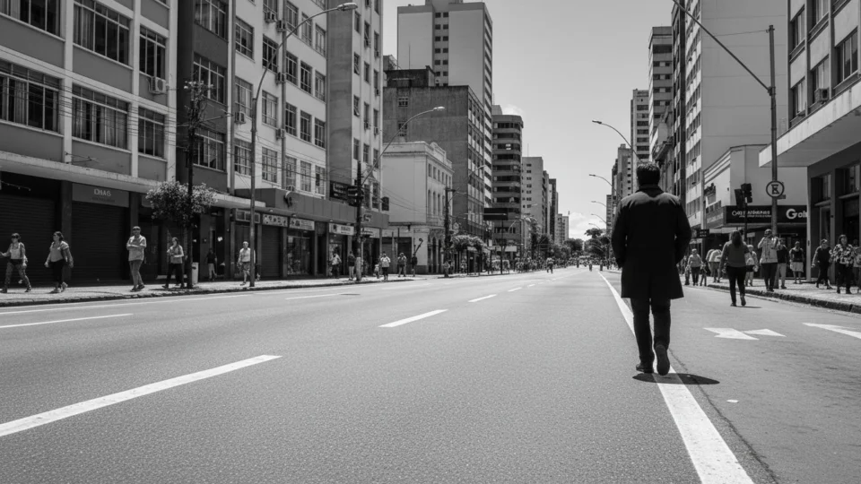 avenida tristeza solidão