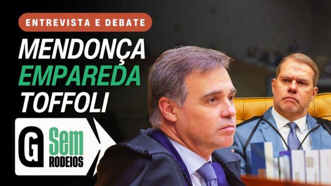 Mendonça derruba blindagem de Toffoli