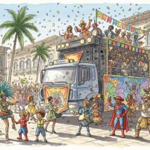 Manter os blocos parados em determinados locais já reduziria o transtorno nos dias de carnaval. Imagem referente a matéria