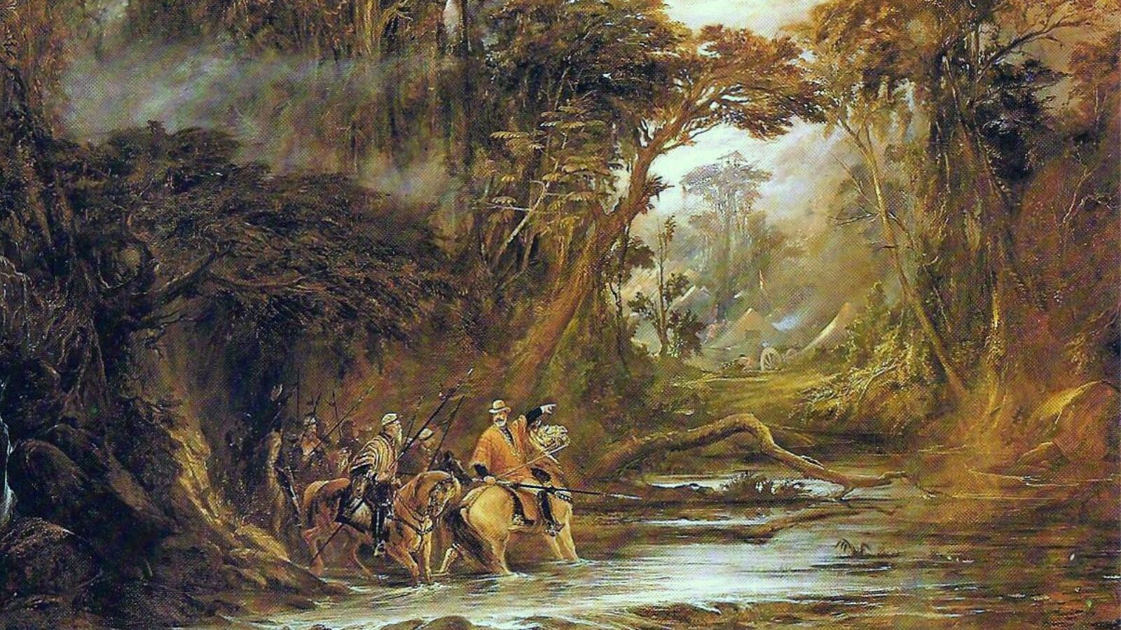“Passagem do Chaco” (1871), de Pedro Américo.