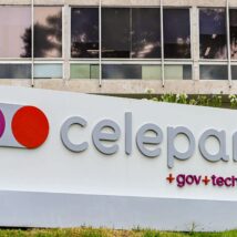 Fachada do prédio da Celepar, empresa de tecnologia do Paraná, cuja privatização e leilão na B3 foram suspensos pelo STF.