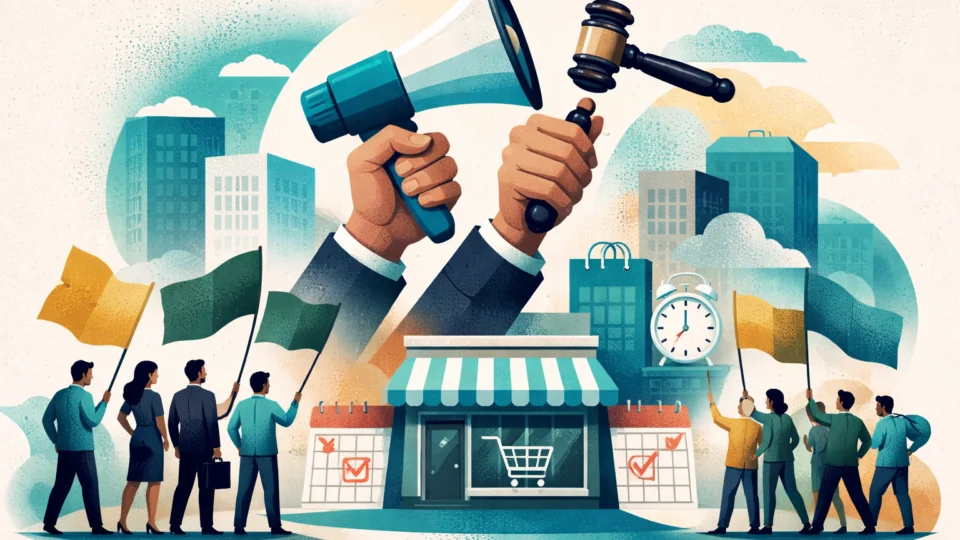 Trabalho em feriados Sindicatos