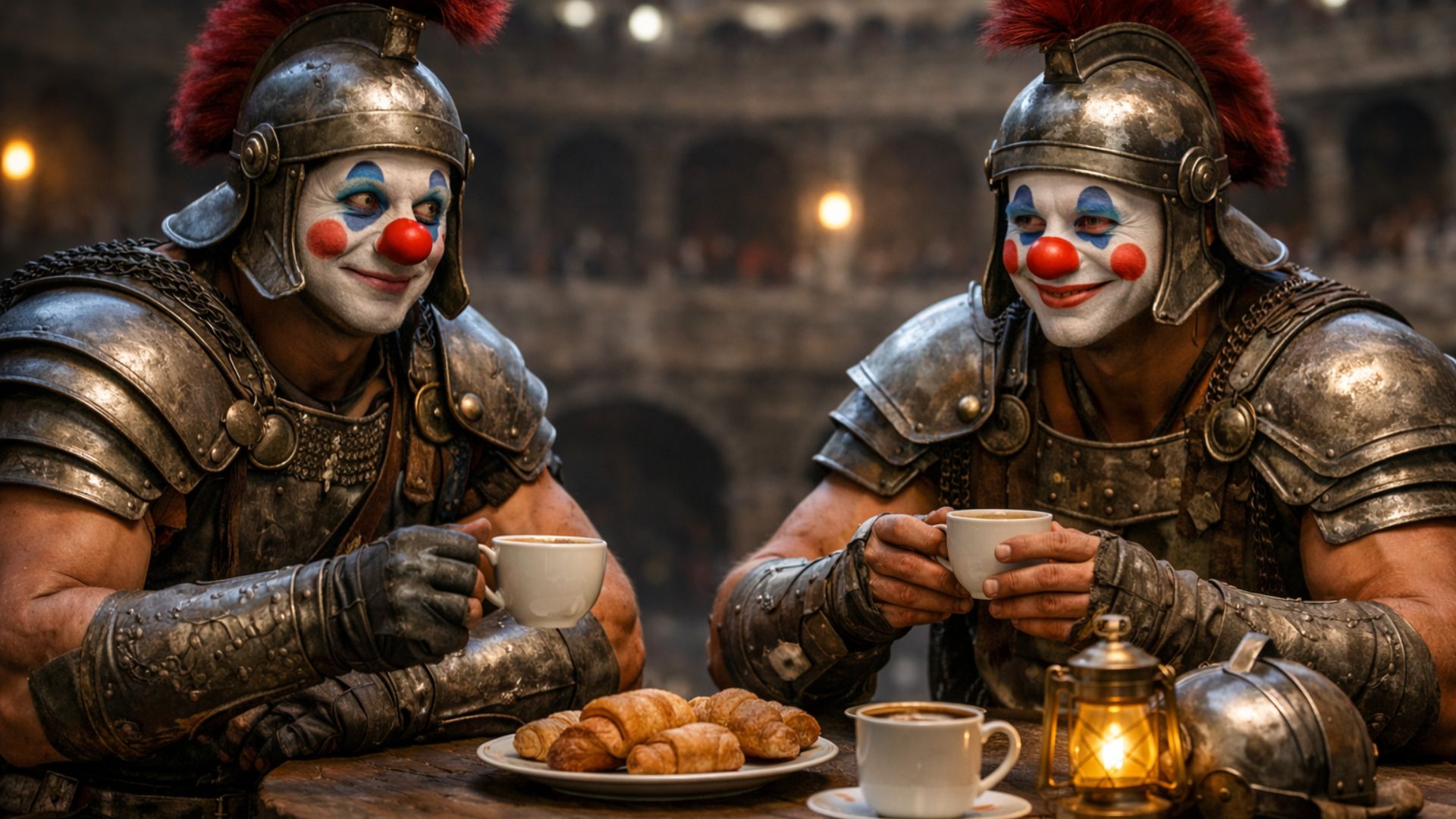 Na arena pública, estamos mais para palhaços do que para gladiadores.