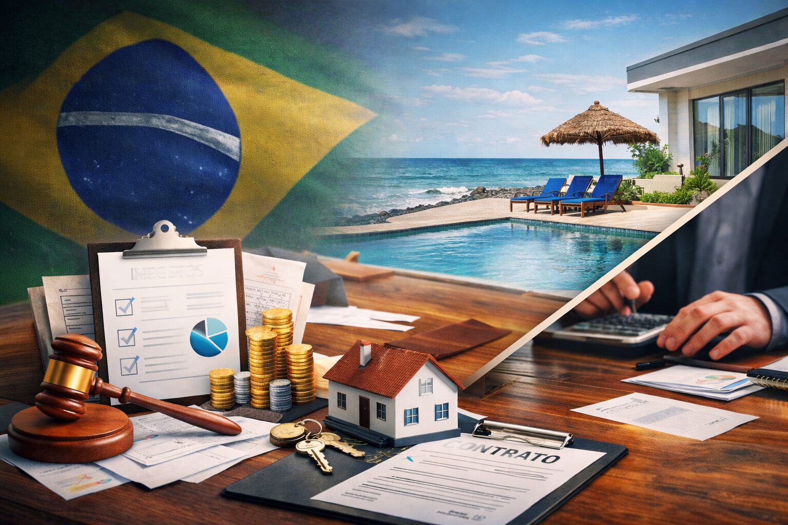 Planejamento tributário para aluguel por temporada: análise financeira e gestão de imóveis para aproveitar a reforma tributária com segurança.