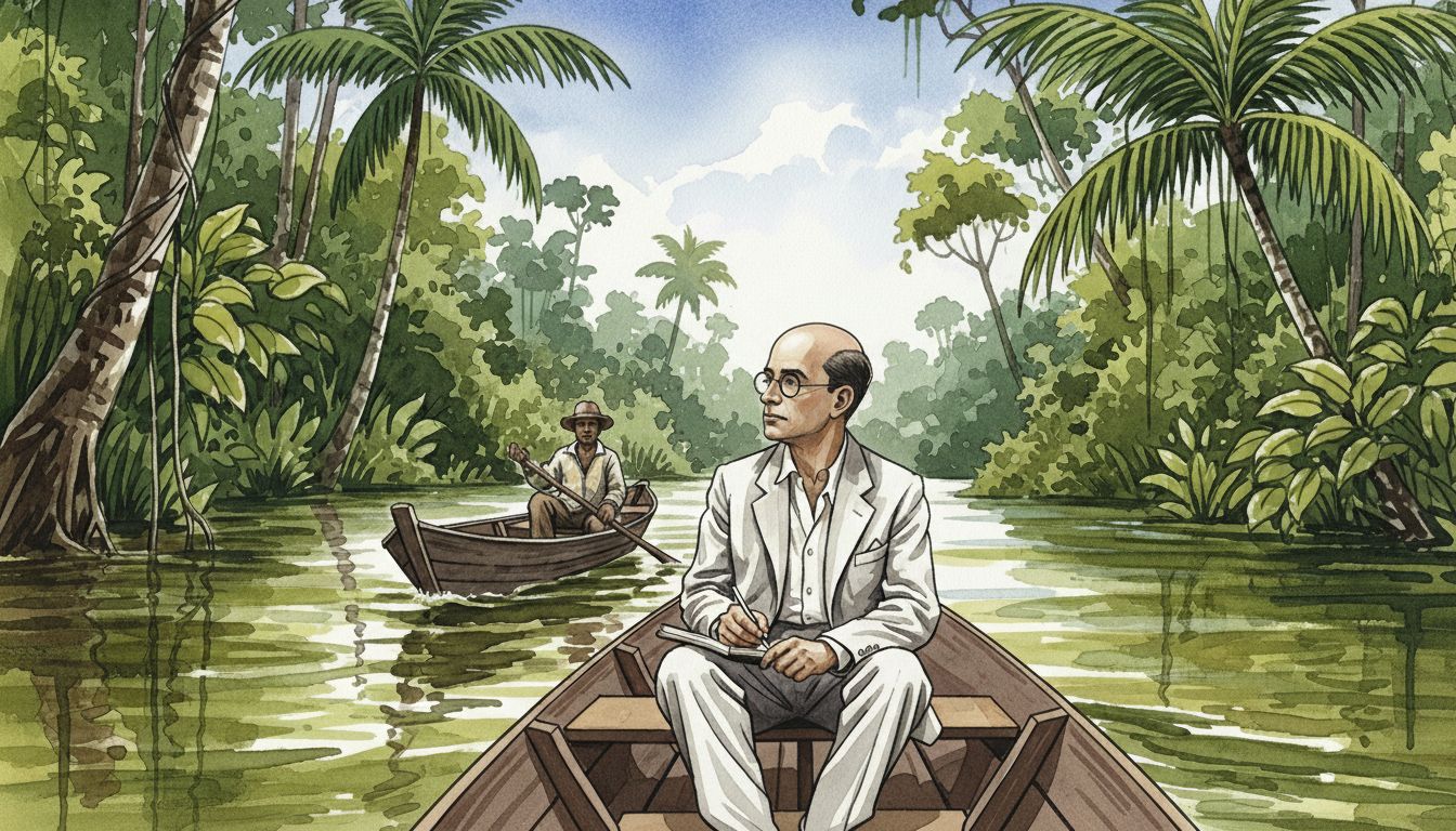 Quem dera poder passar 70 dias desligado de tudo, como fez Mário de Andrade em 1927, percorrendo os rios da Amazônia.
