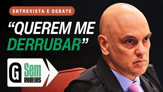 “Querem me derrubar”: Moraes causa polêmica em fala no STF