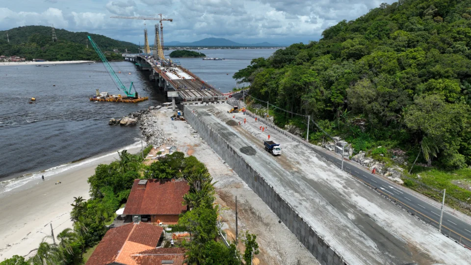 Sistema binário deve organizar os acessos à Ponte de Guaratuba, redistribuir o tráfego urbano e melhorar a fluidez viária.
