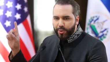 Presidente de El Salvador, Nayib Bukele.