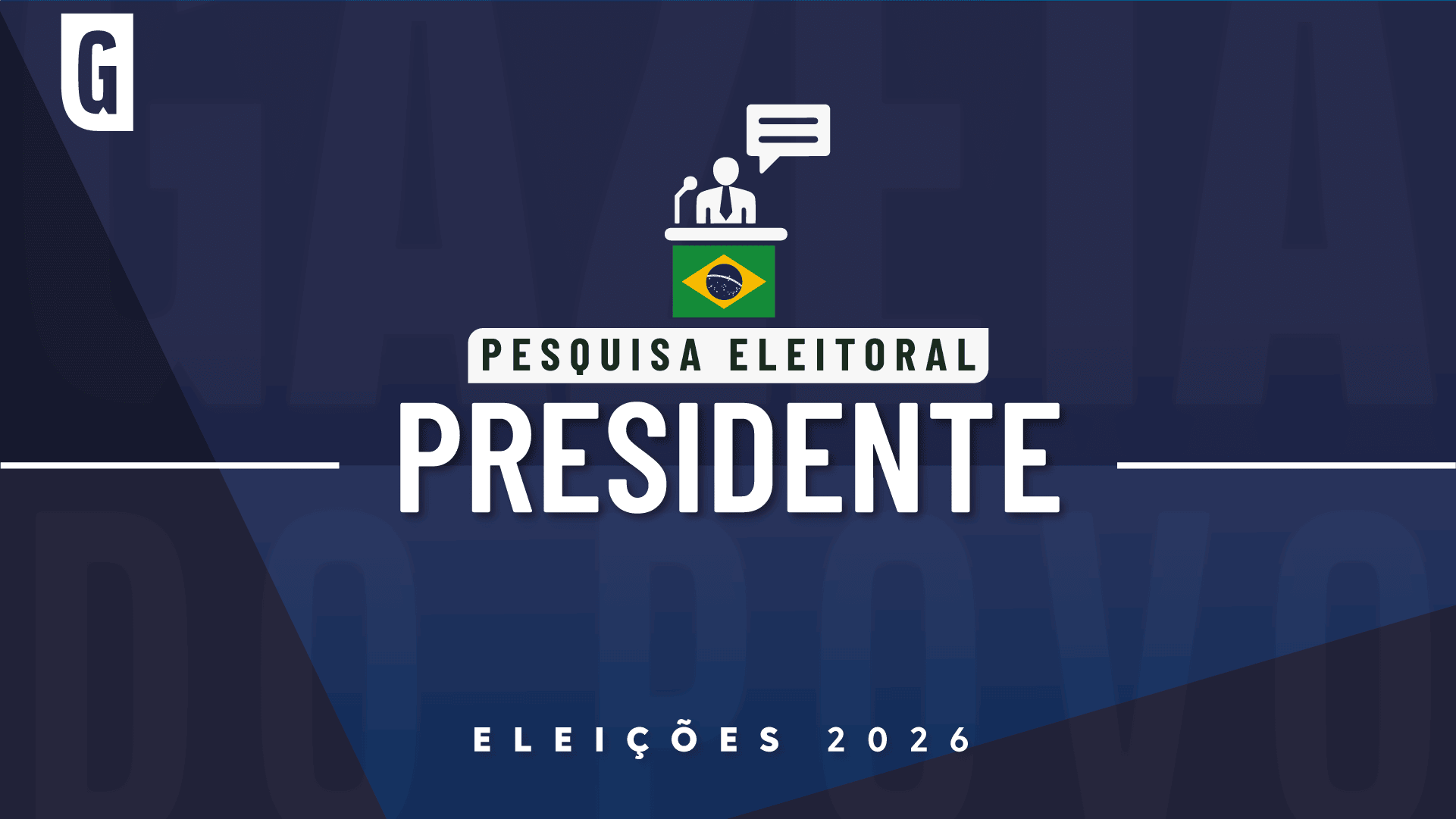 Paraná Pesquisas ouviu 2.080 eleitores em sondagem para presidente.