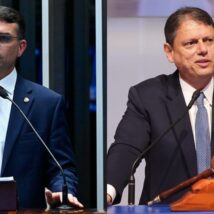 Flávio Bolsonaro fala em “Projeto Brasil” e reforça alinhamento com Tarcísio de Freitas Imagem referente a matéria