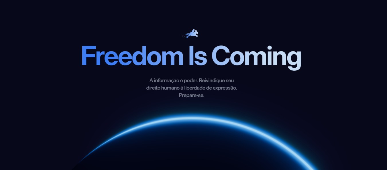 Site Freedom.gov é a iniciativa do governo Trump para combater os avanços contra a liberdade de expressão.