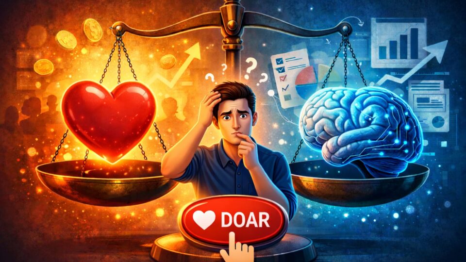 Coração ou cérebro: onde está o botão de doar?