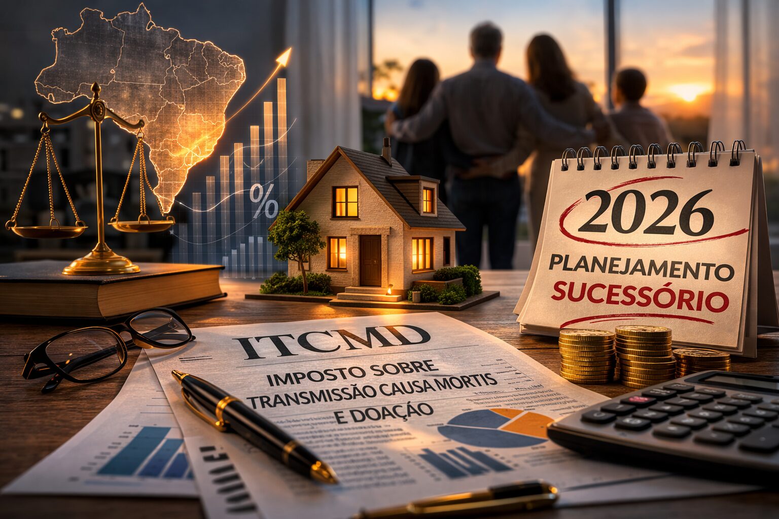 Com possíveis mudanças no ITCMD e maior rigor fiscal, 2026 surge como ano estratégico para organizar a sucessão patrimonial e preservar o valor do patrimônio familiar.