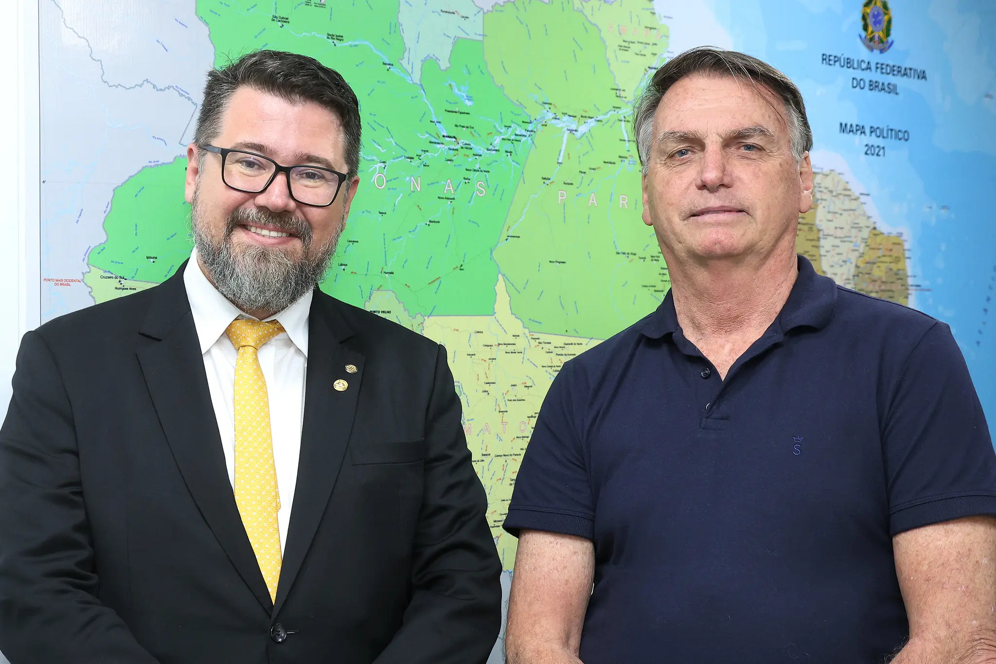 Marcos Pollon Jair Bolsonaro Senado MS