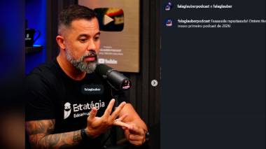 Além do canal no YouTube Glauber Mendonça mantém outros perfis em redes sociais. Imagem referente a matéria