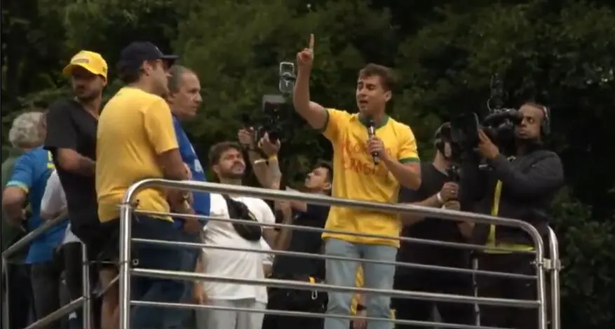 Nikolas Ferreira na Avenida Paulista: “Nós estamos apenas começando”