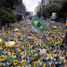 Manifestação Avenida Paulista Acorda Brasil Flávio Bolsonaro