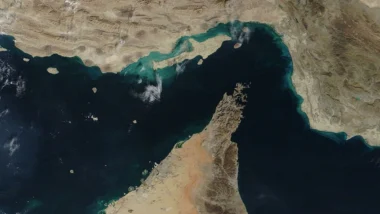 Estreito de Ormuz, rota que domina o mercado global de petróleo.