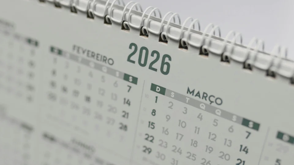 Calendário de março de 2026, que possui feriados estaduais e datas comemorativas religiosas.