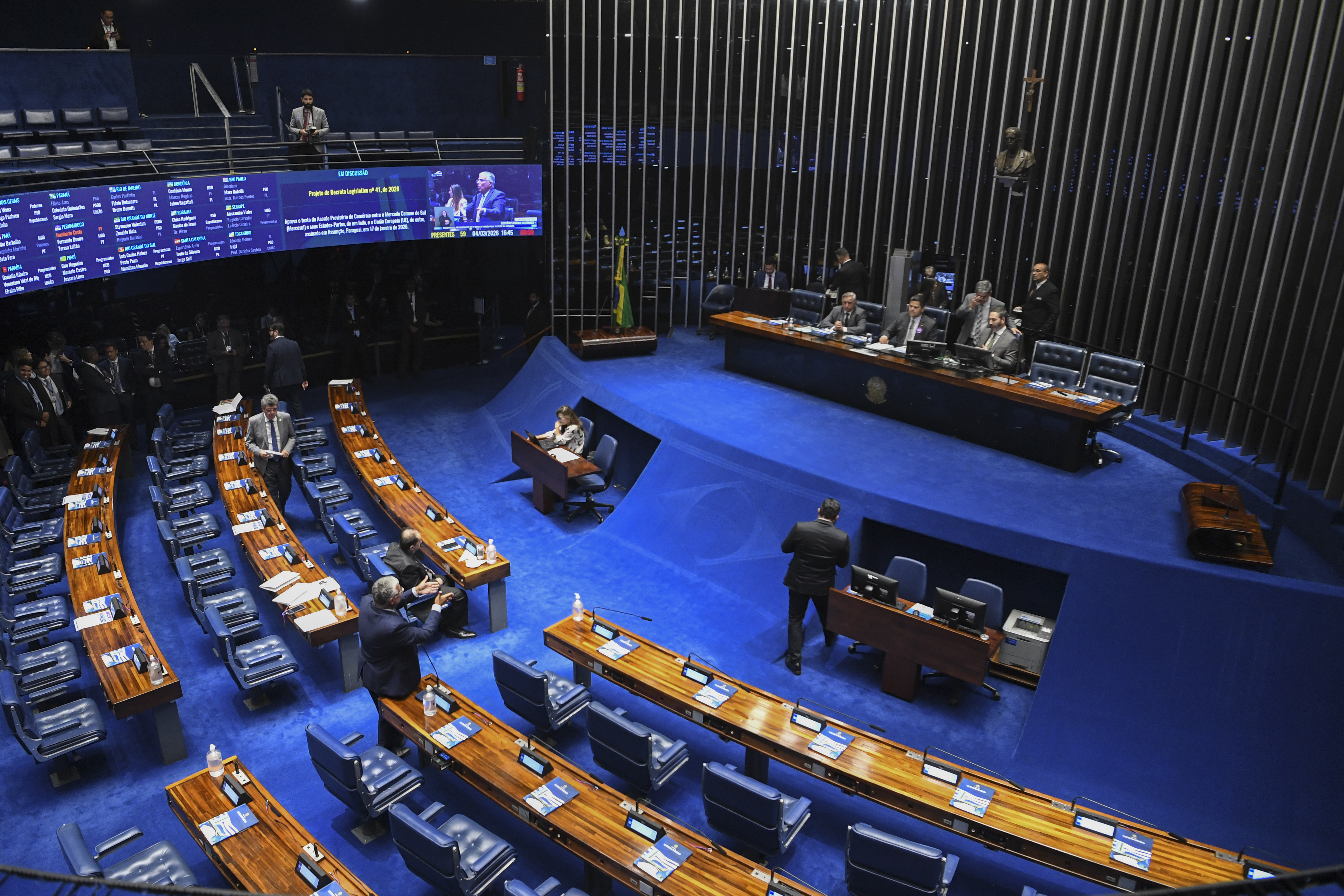 Senado aprova acordo provisório entre Mercosul e União Europeia