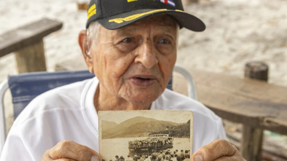 Janjão, primeiro comandante do ferry-boat conduziu a travessia entre 1962 e 1978.