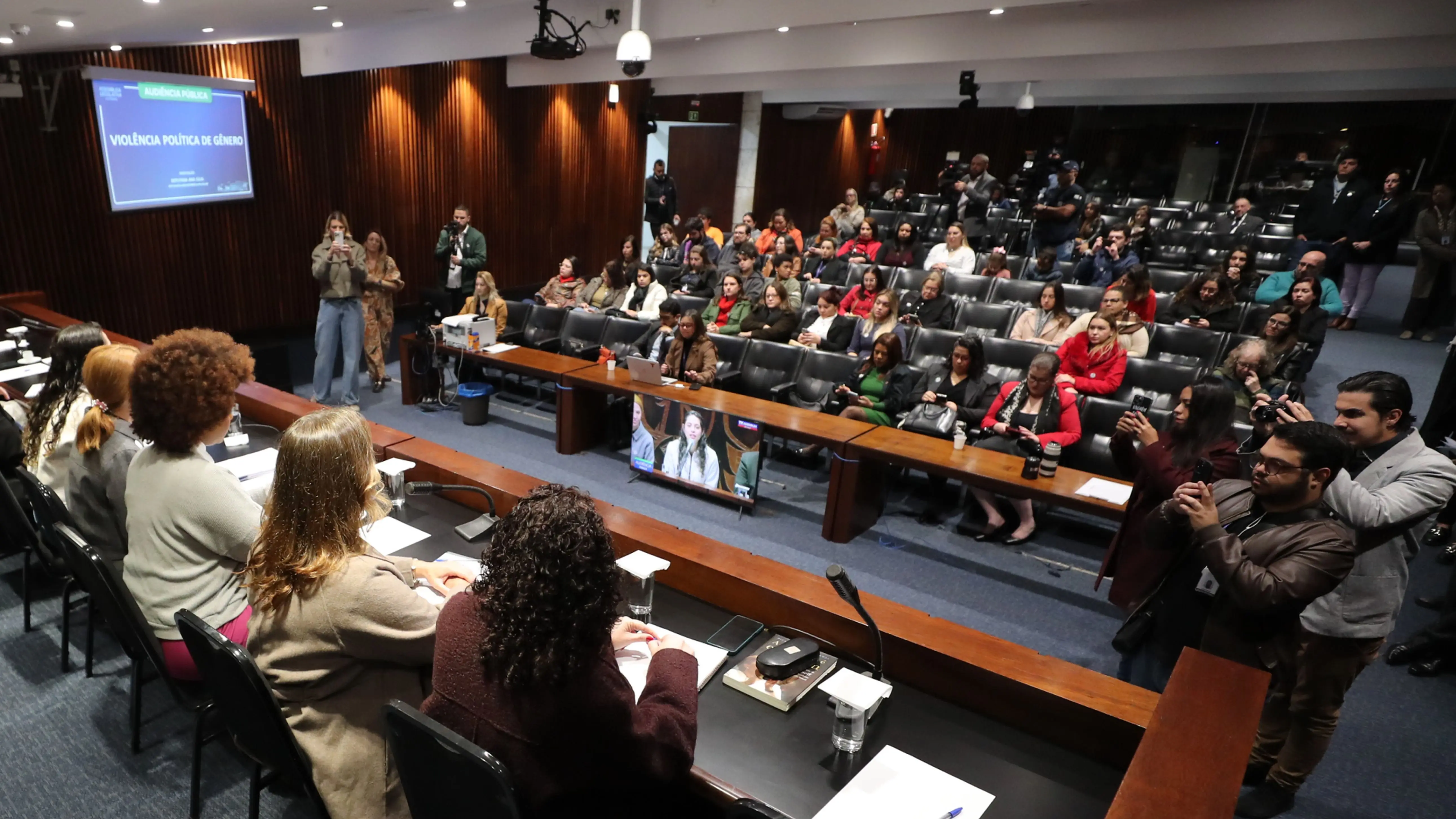 Debates, audiências públicas e atividades institucionais marcaram a agenda da Assembleia do Paraná em 2025 no enfrentamento à violência contra as mulheres.