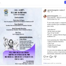 Aula na PUC-SP tem Erika Hilton e representante de grupo considerado terrorista nos EUA Imagem referente a matéria