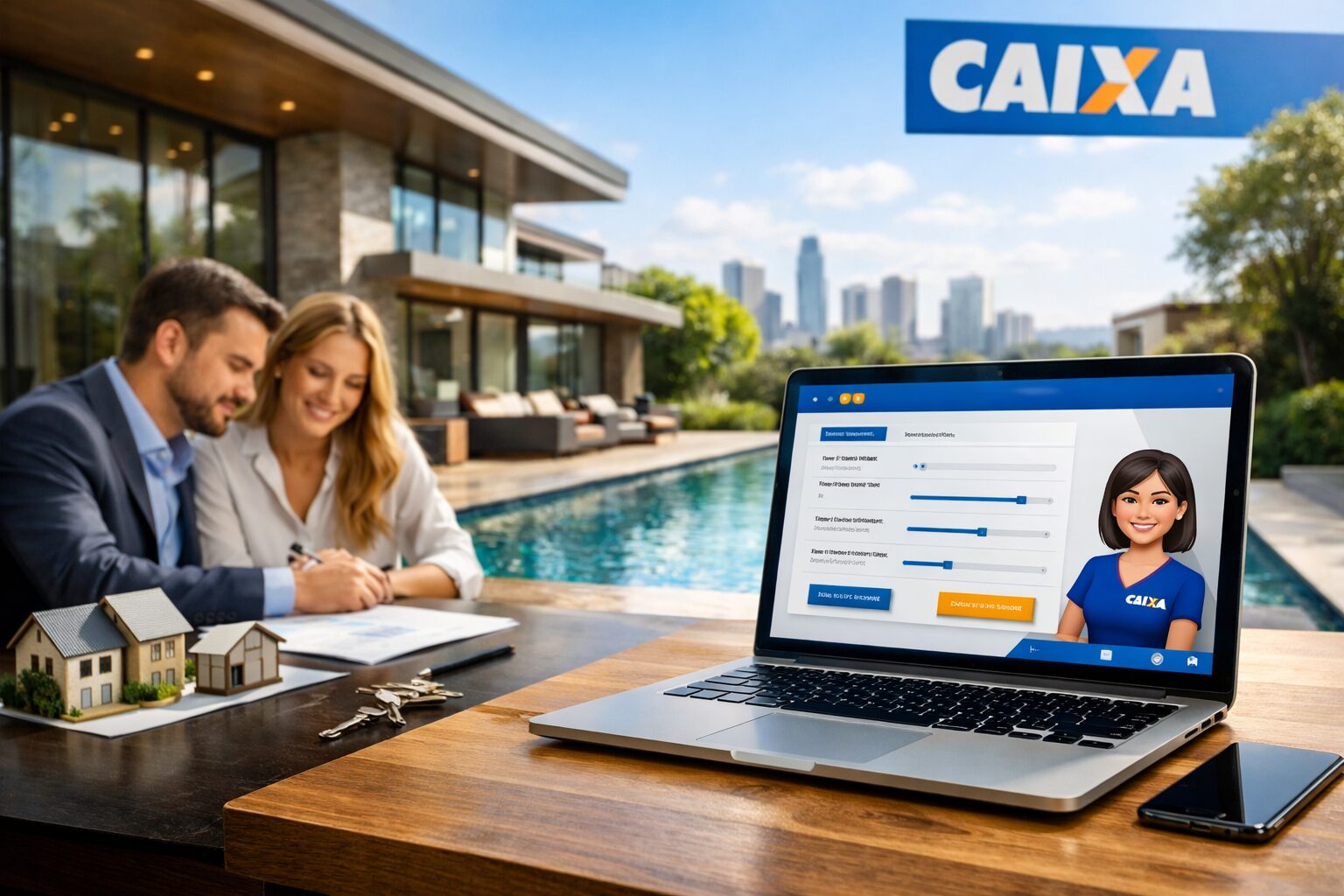 Simulação de financiamento imobiliário ganha nova fase com a reabertura do crédito SBPE para imóveis de maior valor, enquanto ferramentas digitais da Caixa tornam o processo mais simples e acessível aos compradores.