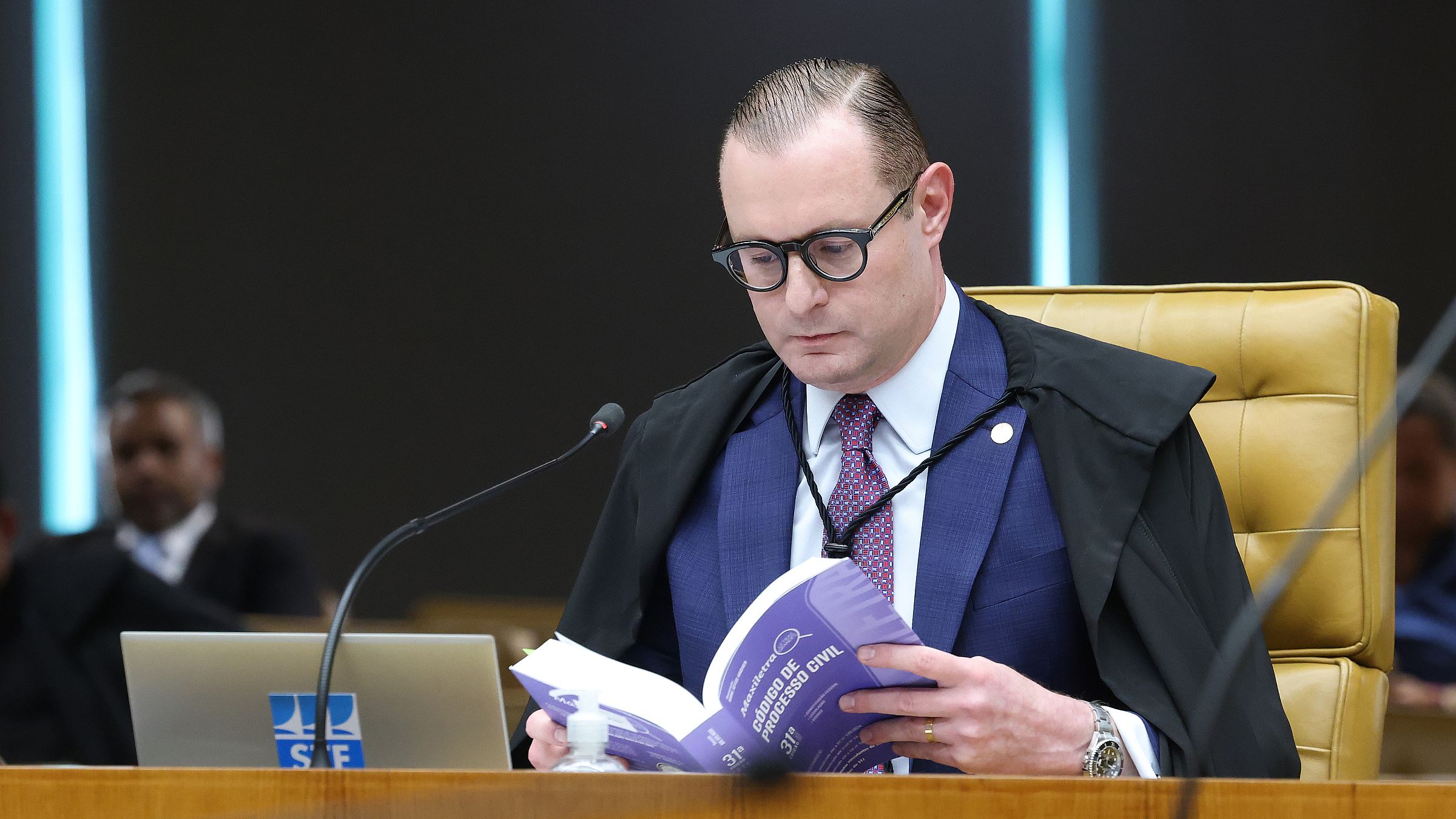 Cristiano Zanin, ministro do STF, negou pedido para obrigar Câmara a abrir CPI do Master.