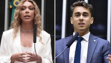 O deputado federal Nikolas Ferreira questiona a nomeação de Erika Hilton para presidir a Comissão da Mulher.